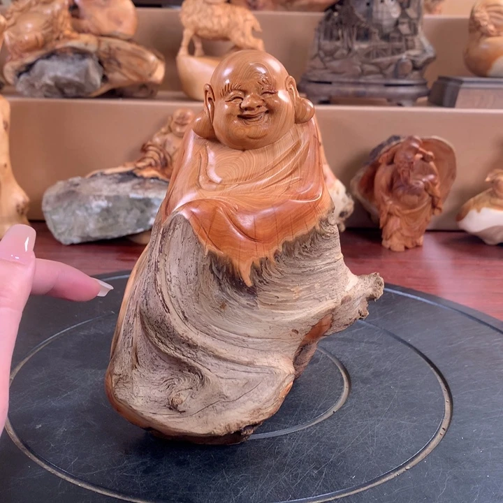 柏木（崖柏）根雕摆件