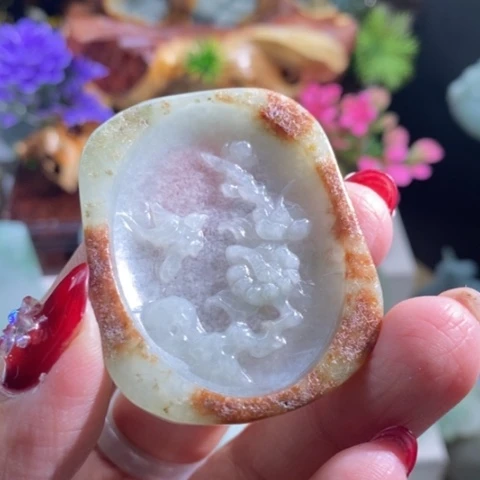 【闪购商品】颈饰未镶嵌翡翠喜上