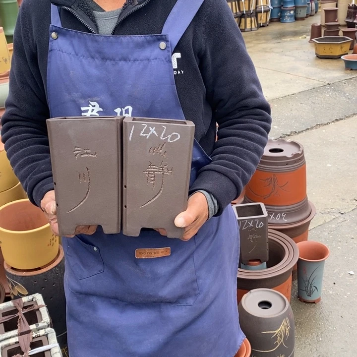 紫砂花盆盆栽花卉苗木种植