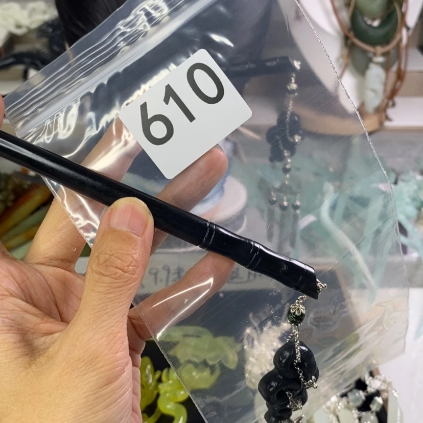 【闪购商品】岫玉颈饰未镶嵌8****l发簪