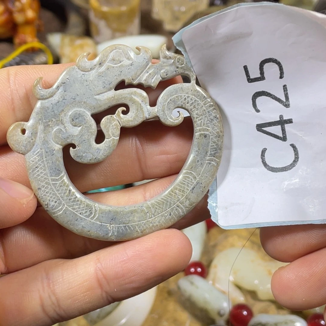 和田玉吊坠(不含链)未镶嵌