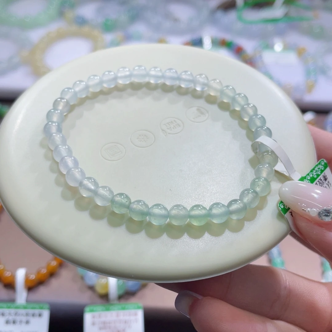 未镶嵌手链翡翠卡5