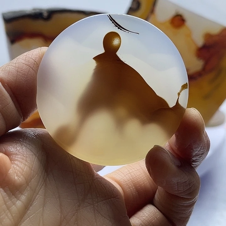 玛瑙/玉髓未镶嵌吊坠(不含链)