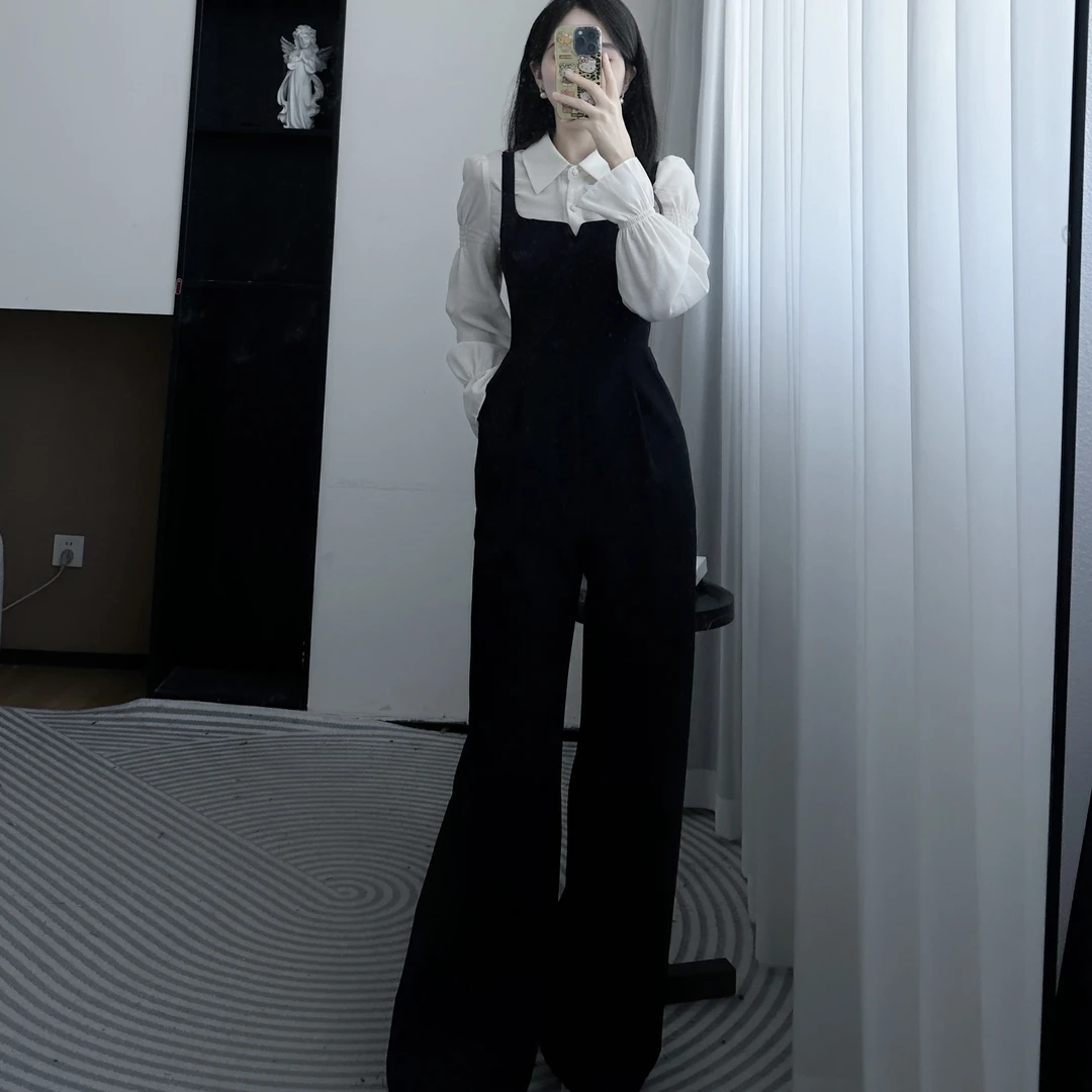 拉夏贝尔25秋新气质时尚高级收腰显瘦上衣+裙子 10624 LSC