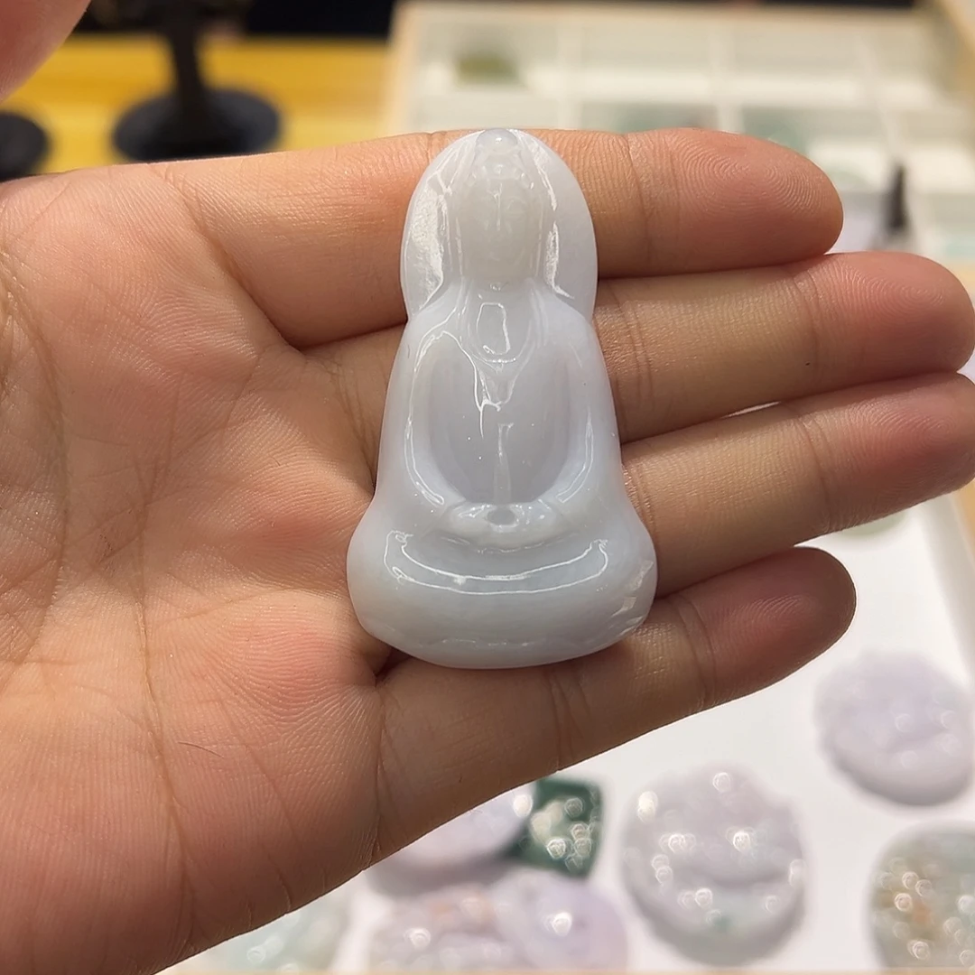 颈饰未镶嵌翡翠挂件