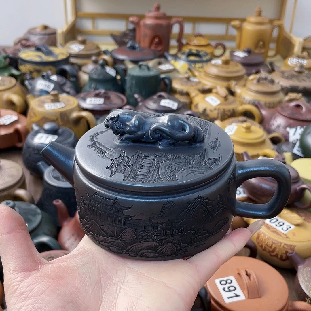 茶壶紫砂守**爱紫砂微瑕