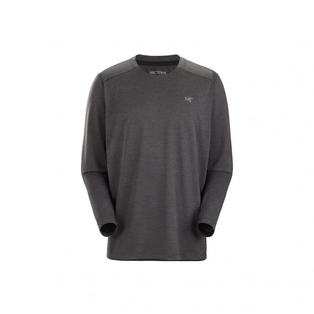 ARC'TERYX/始祖鸟Cormac Crew 纯色Logo透气速干长袖男士休闲