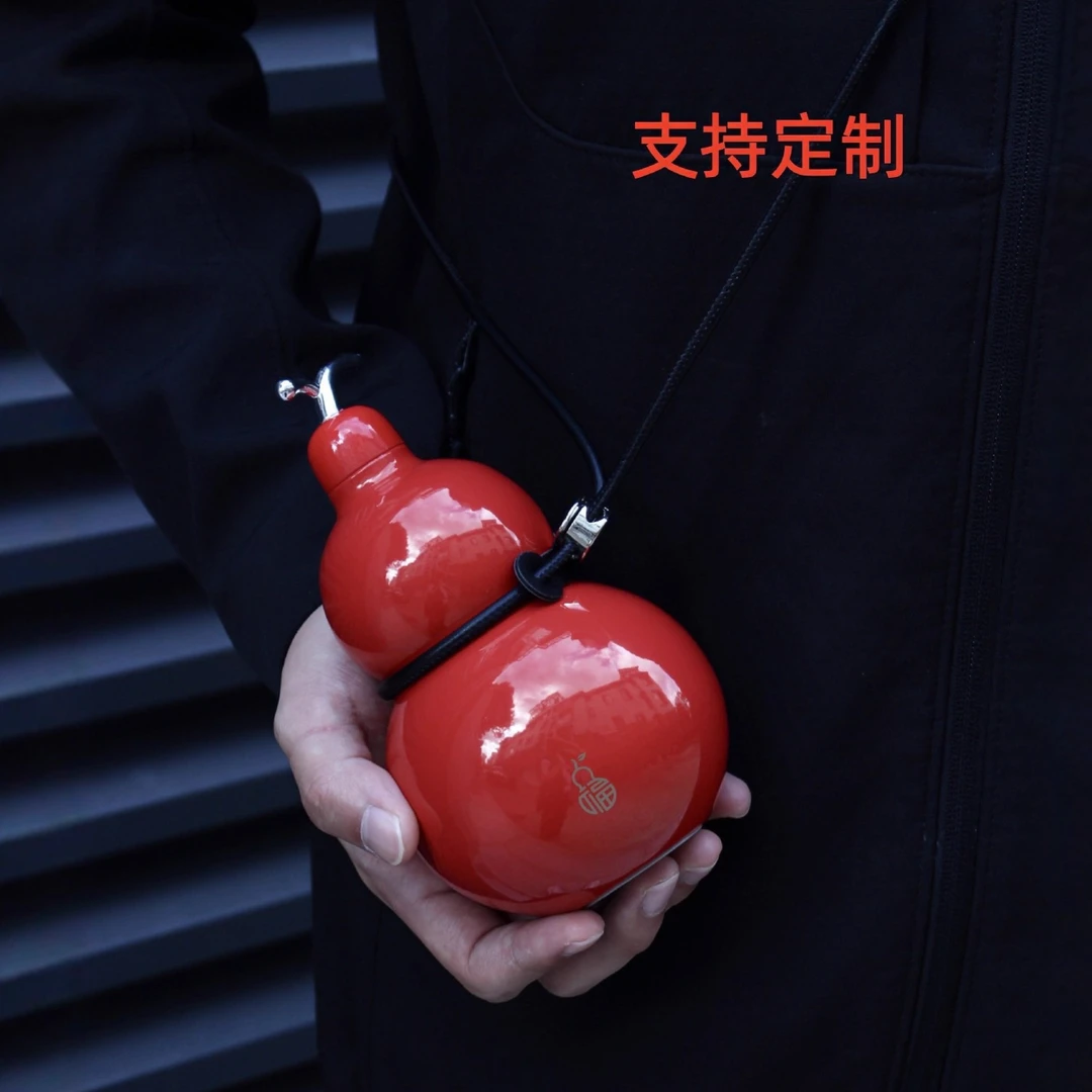 福禄葫芦保温杯不锈钢316水壶学生男女送高颜值大容量便携水杯批