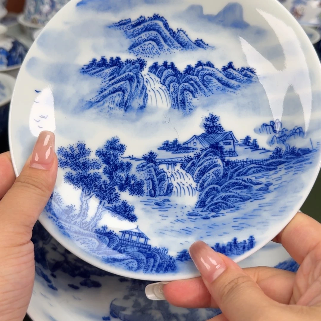 景德镇纯手工手绘茶器蒙蒙