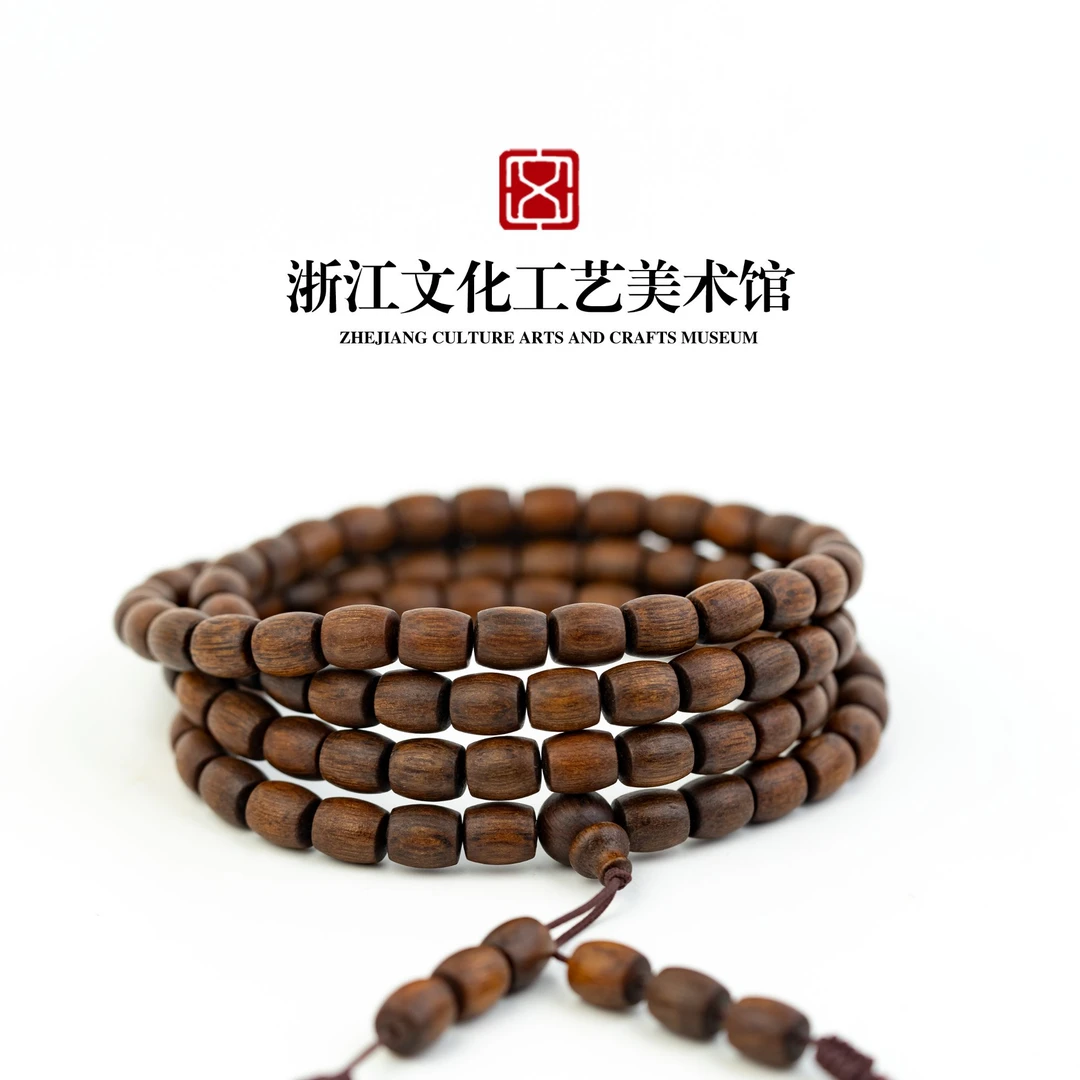 沉香【沉香好物】昆仑梅格7mm沉香桶珠多圈