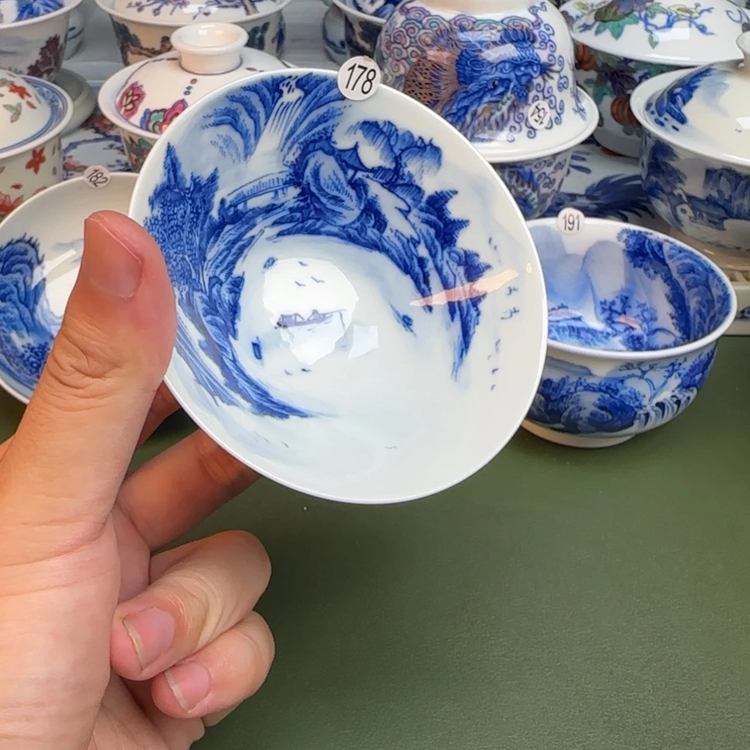 彦祖纯手工手绘茶具178