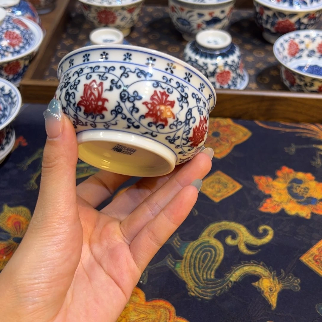 摆件陶瓷景德镇陶瓷茶器百宝箱