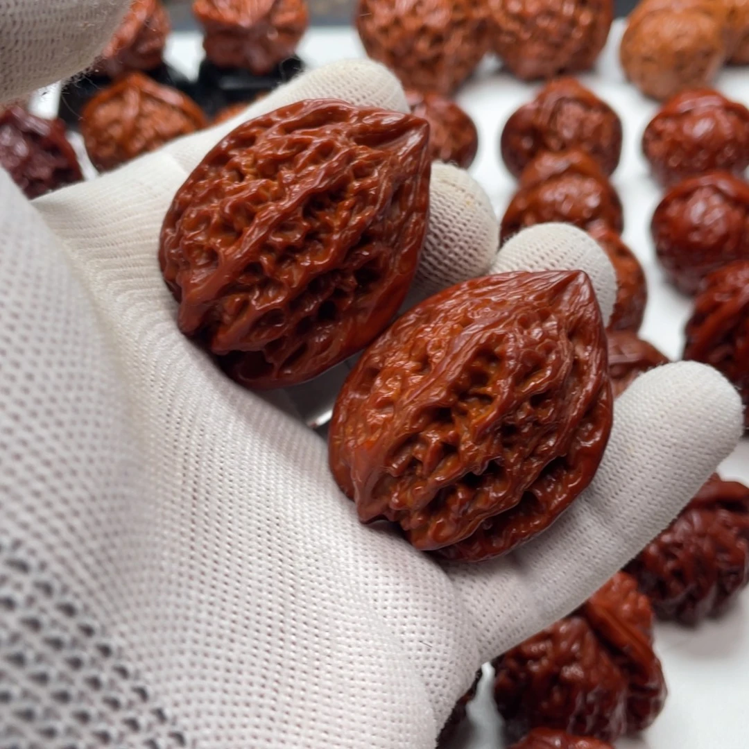 T***.文玩核桃把件文玩核桃