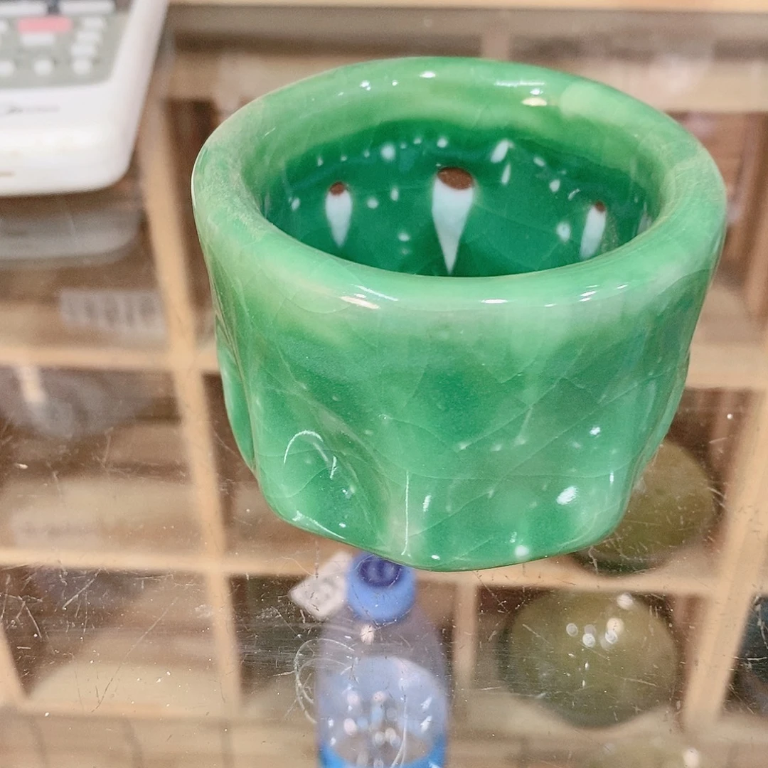 粗陶志野柴烧茶器