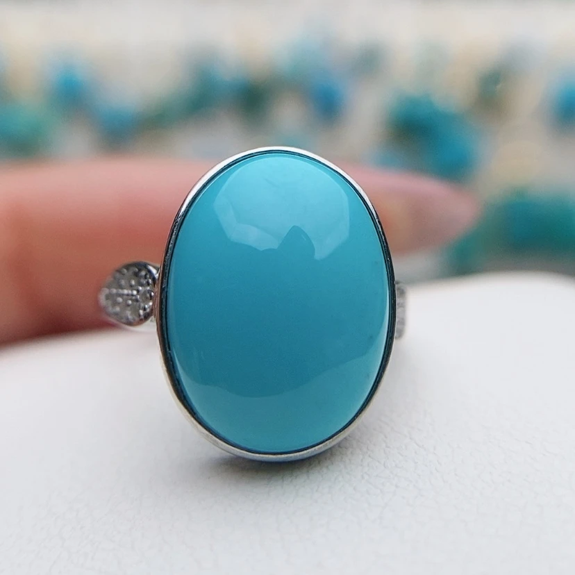 【闪购商品】绿松石珠宝奇石银S925镶嵌