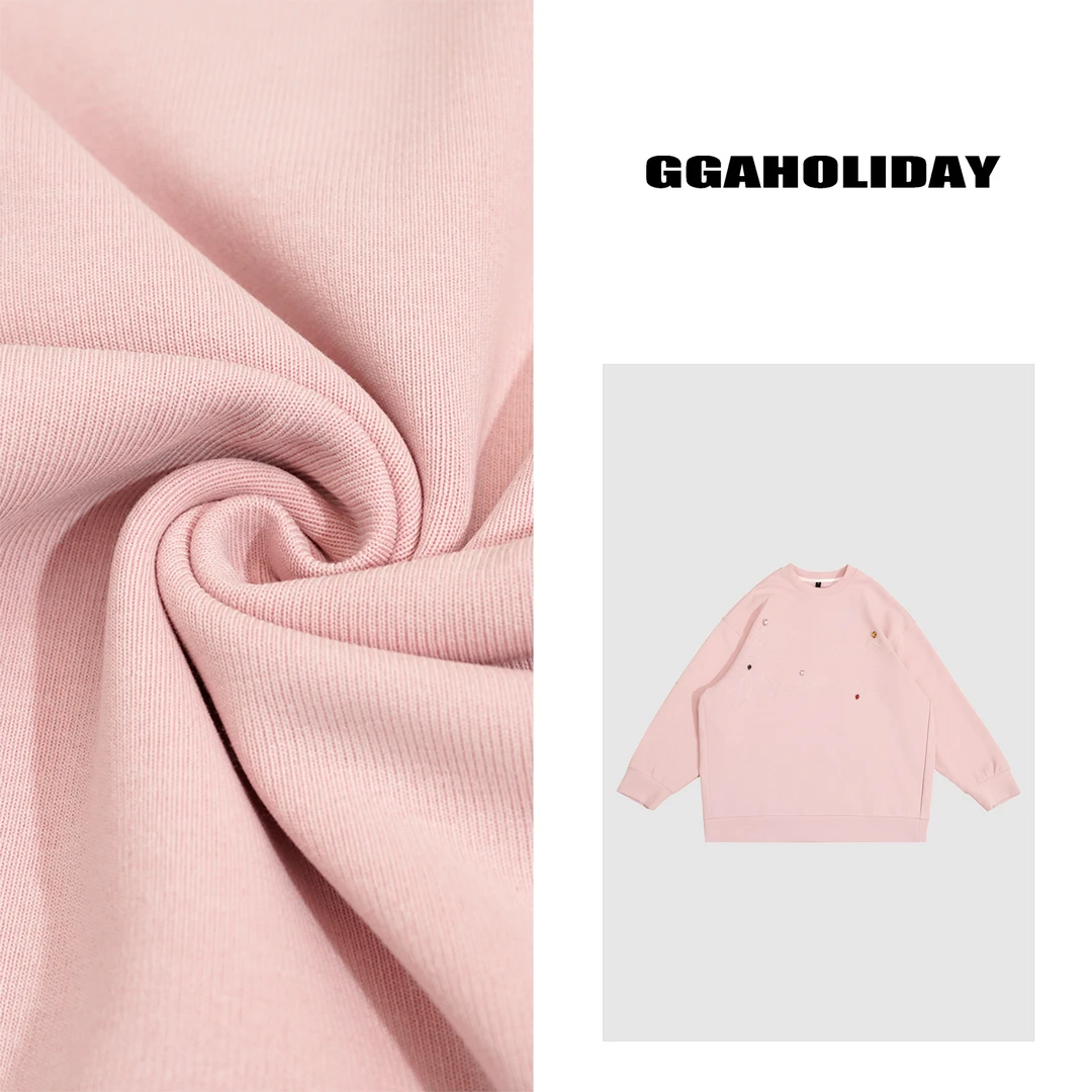GGAHOLIDAY小众设计师春秋新款时尚休闲宽松长袖圆领卫衣-151205