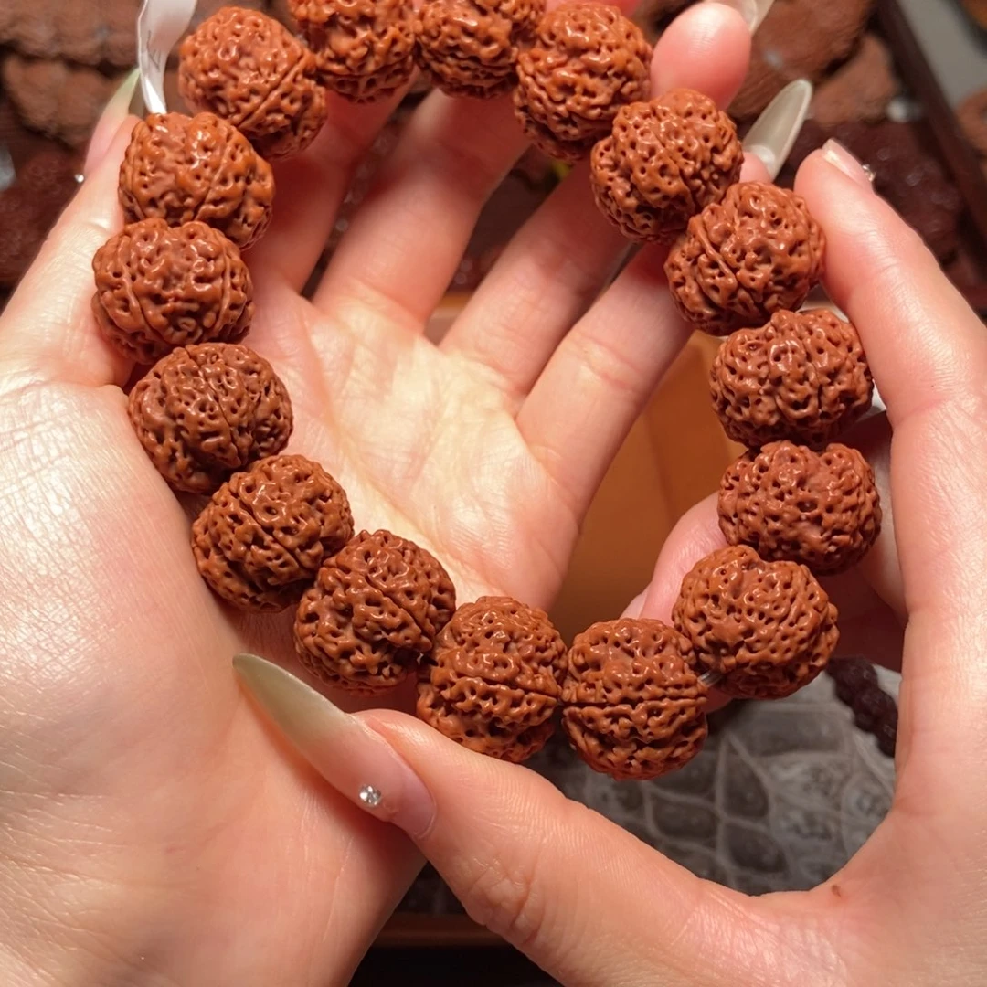 金刚菩提手串五瓣20铁核蜂王525