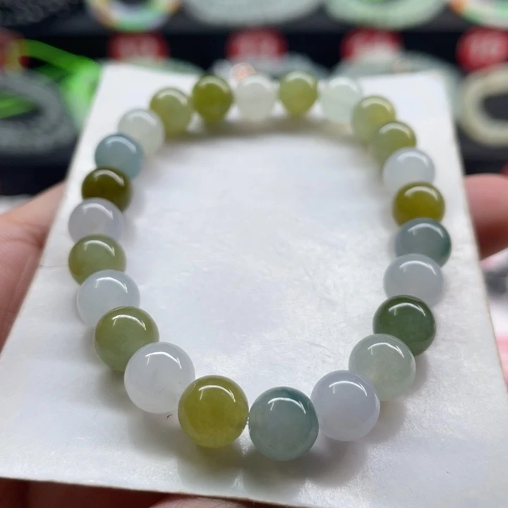 未镶嵌手链翡翠卡7.8