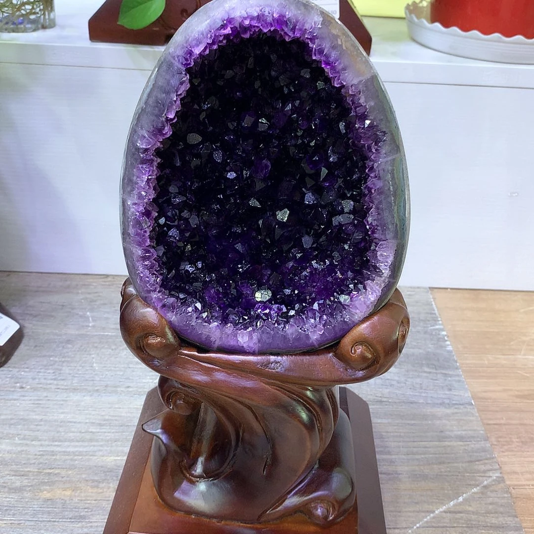 紫晶大型摆件（非配饰）未镶嵌