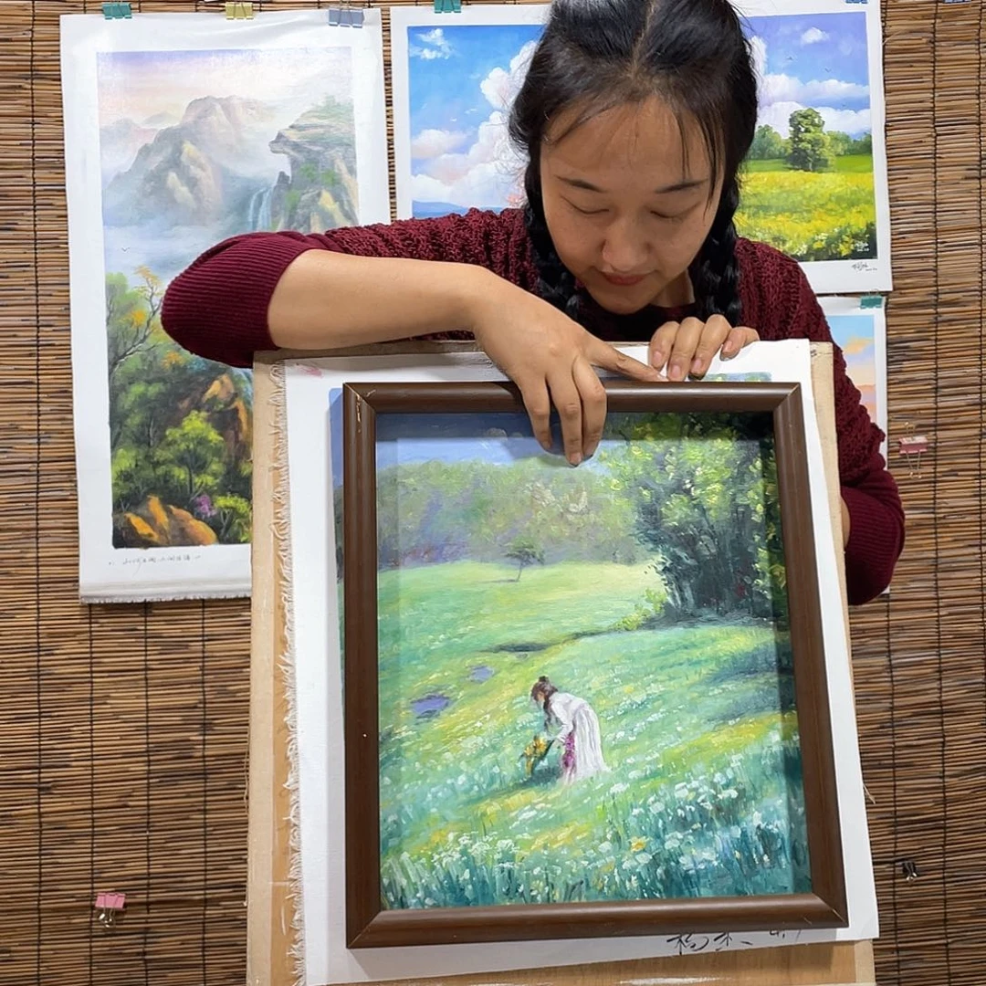 油画薇爽 恭喜竞拍成功