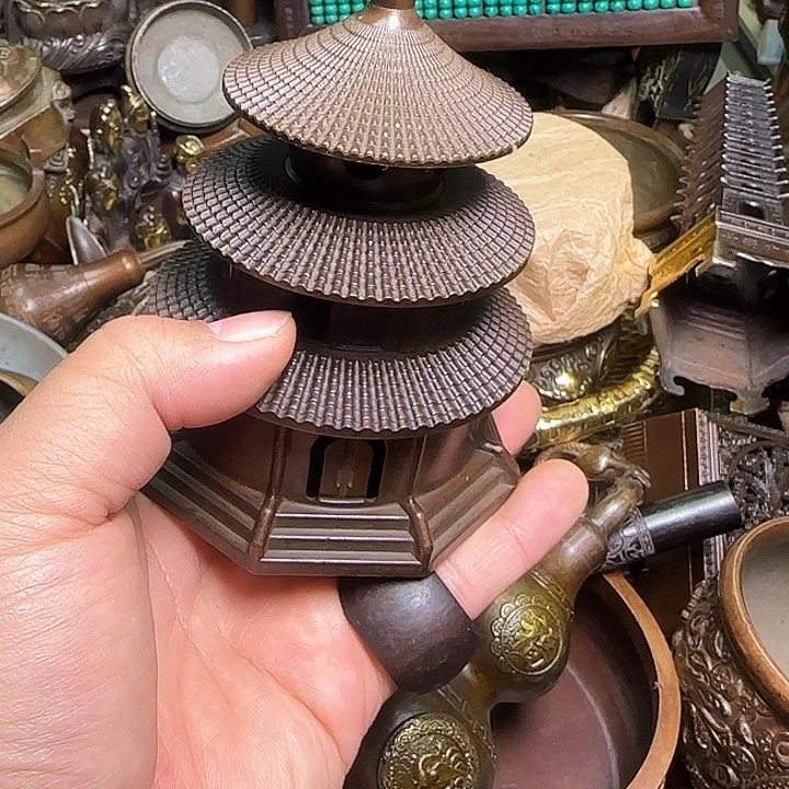 铜器办公室茶室摆件