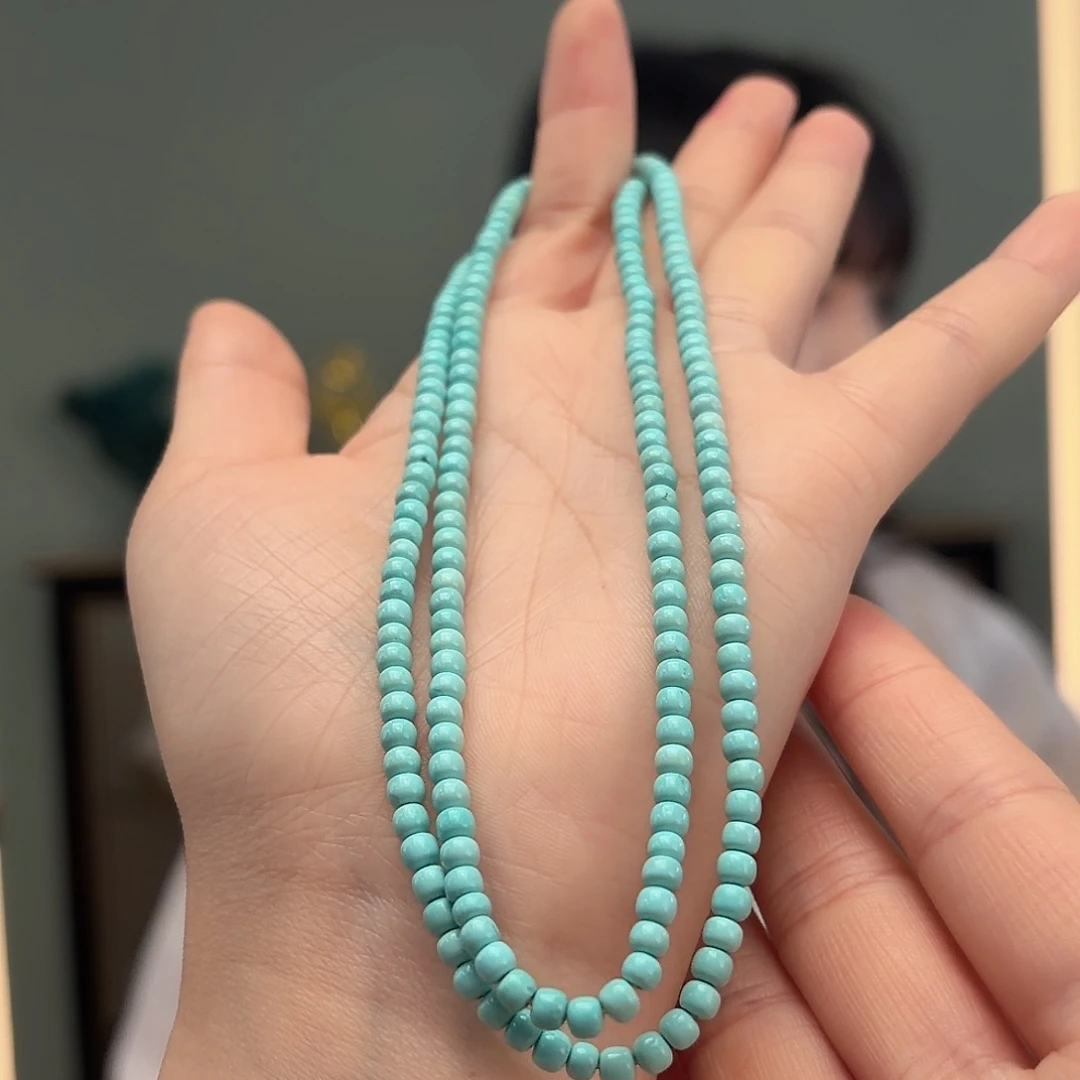 绿松石未镶嵌颈饰