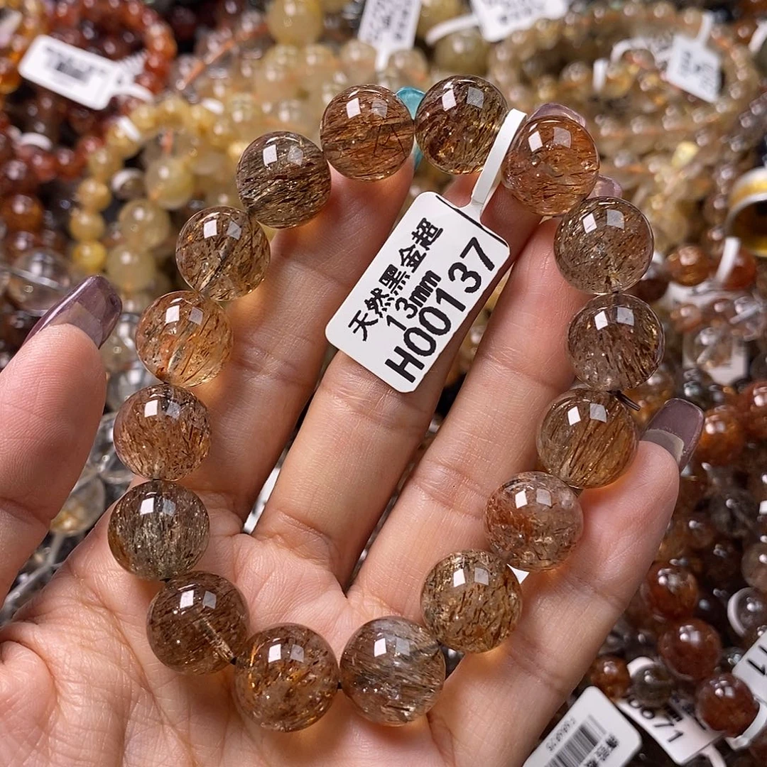 未镶嵌水晶手链水