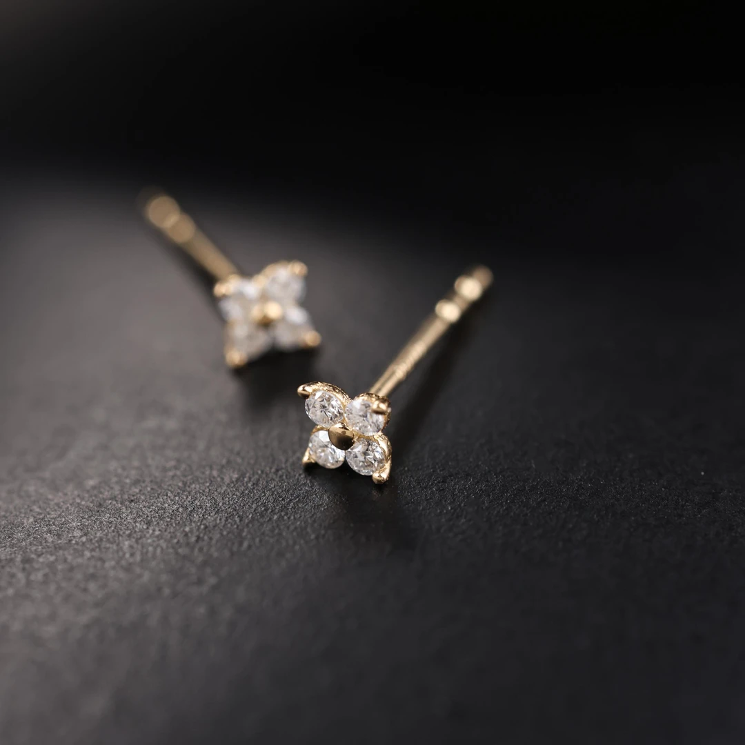 【举石臻选】TA12-1331-015个性耳饰18k（一对）P