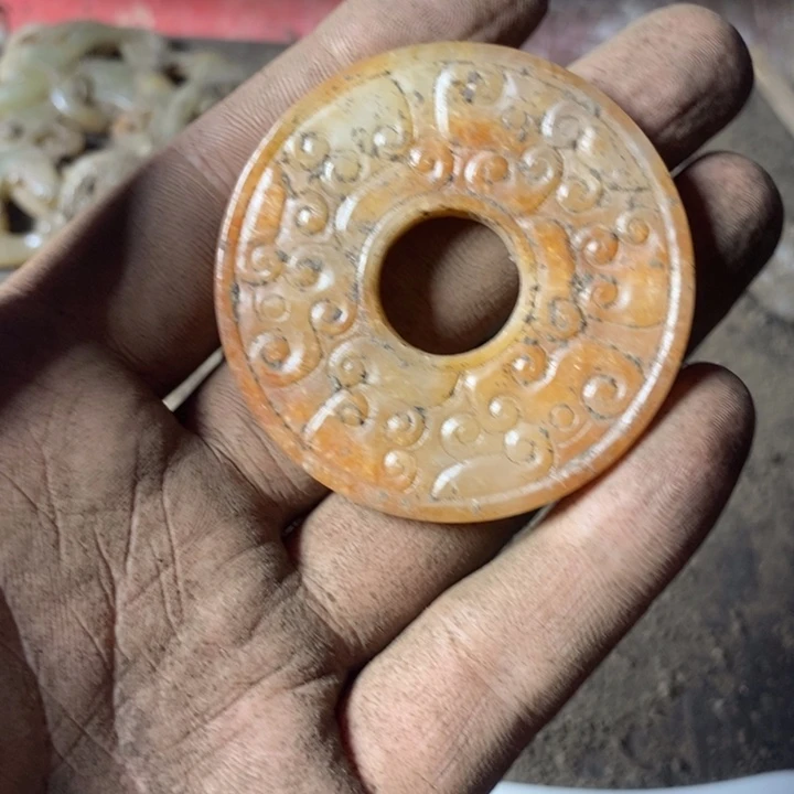 白玉菩提吊坠578678767