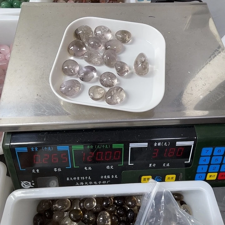 爱***园未镶嵌珠宝半成品水晶