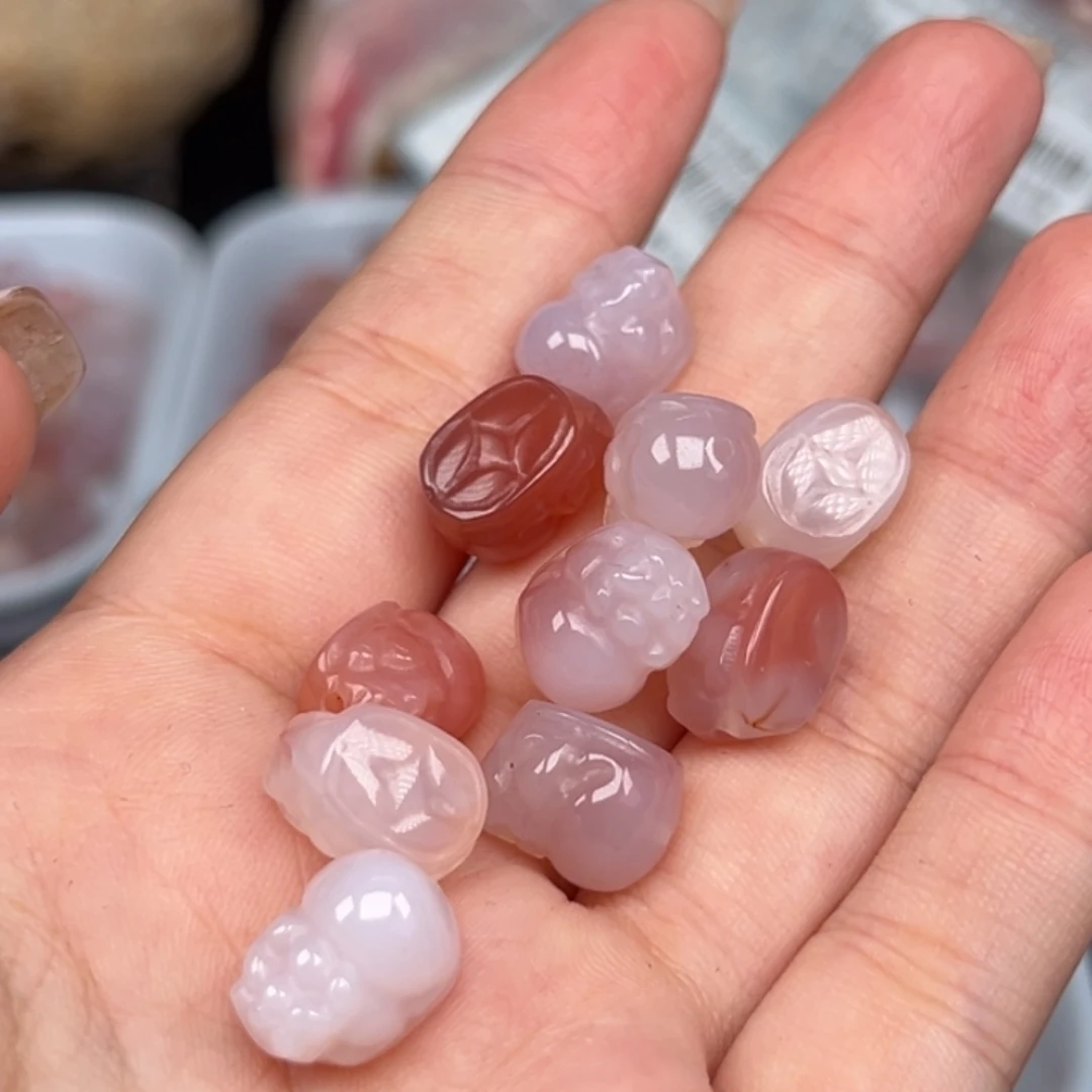 玛瑙/玉髓未镶嵌吊坠(不含链)