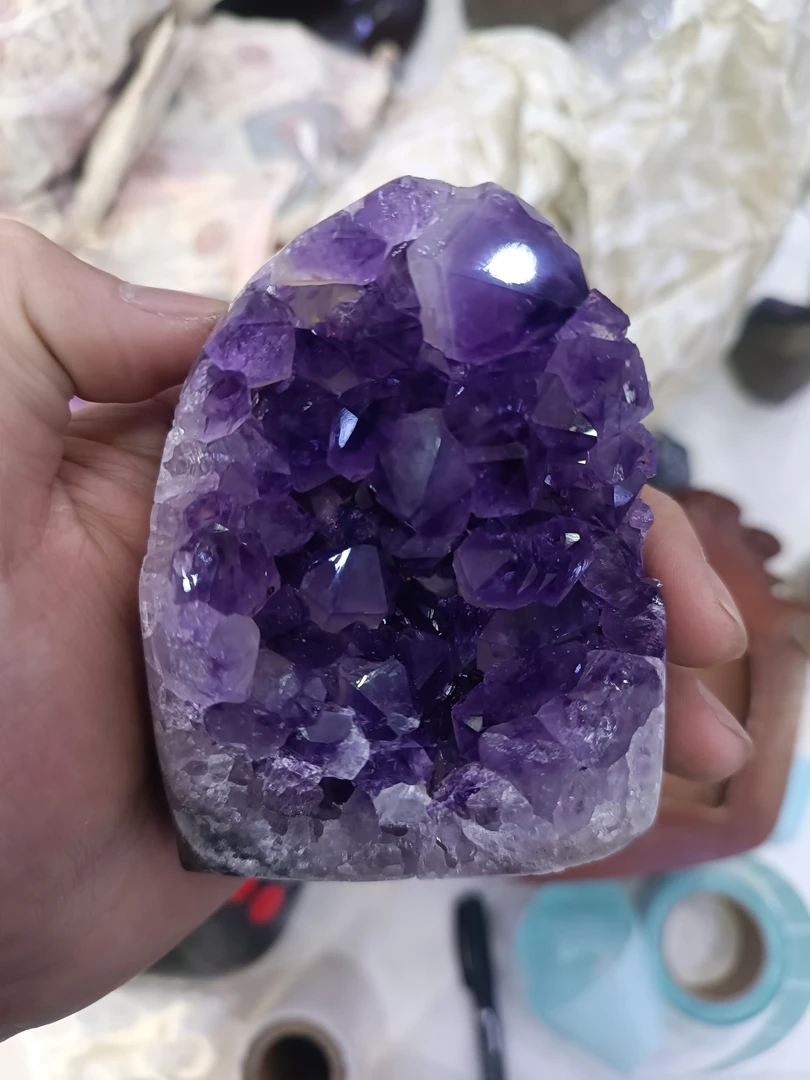 巴西乌拉圭紫水晶摆件