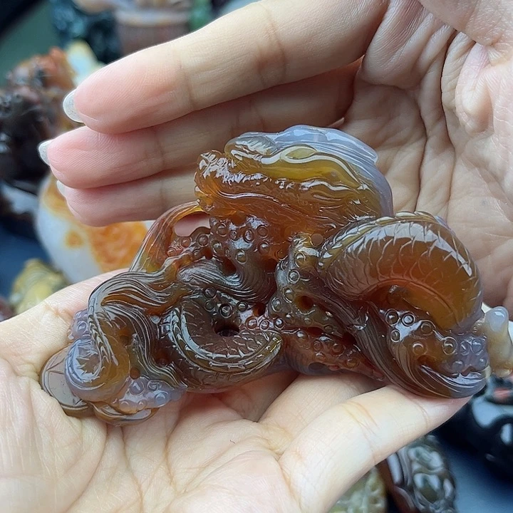 玛瑙摆件未镶嵌陛*