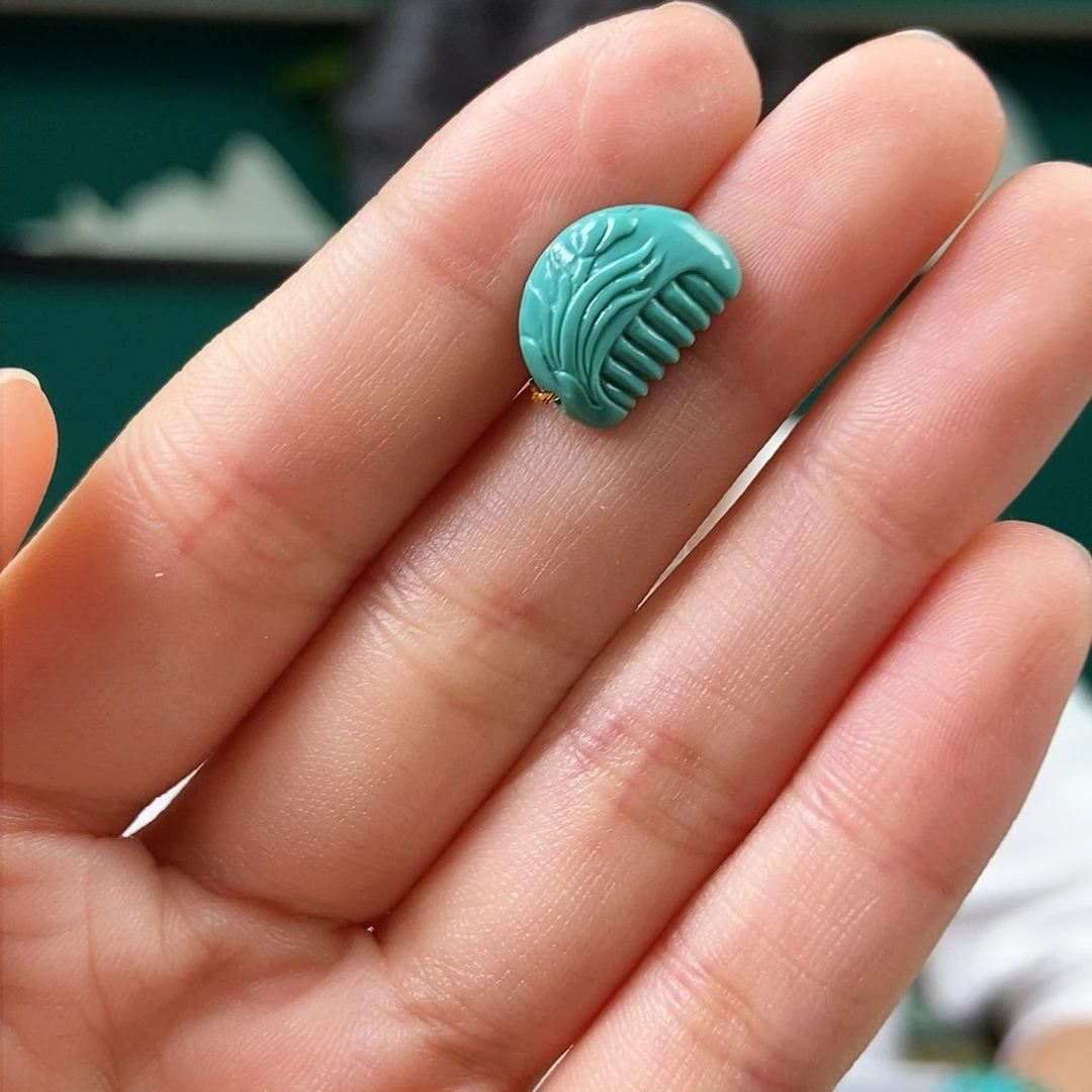 未镶嵌绿松石挂件