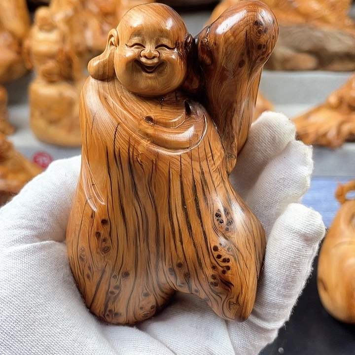 柏木（崖柏）米勒手把件