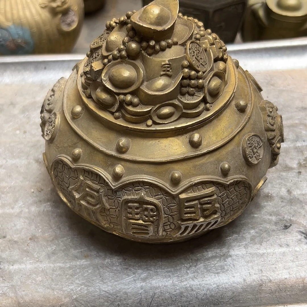 黄铜摆件工艺品，