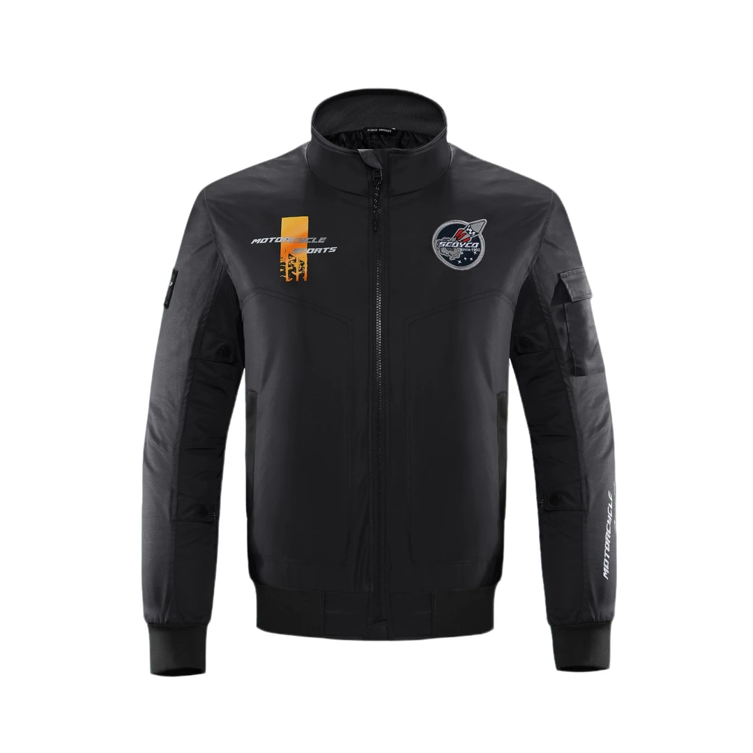 赛羽JK173秋冬摩托车骑行服防风保暖防摔耐磨可拆卸护肩