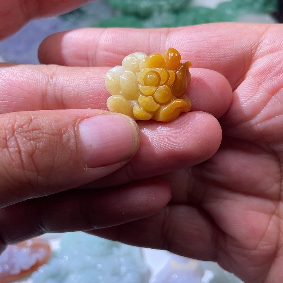 颈饰未镶嵌翡翠翡玉缘翡翠