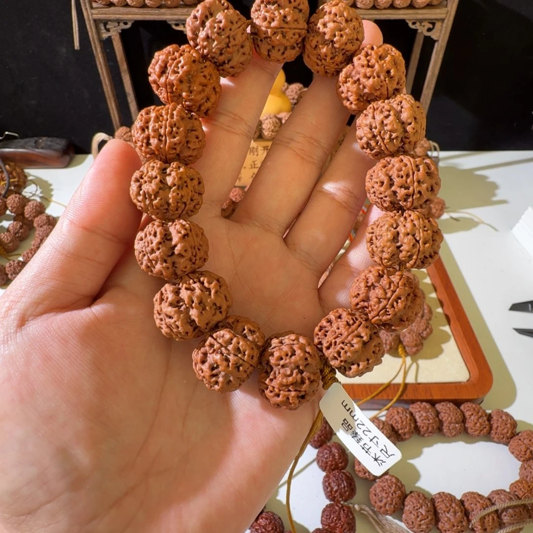 金刚菩提手串22尺寸矮庄梅花