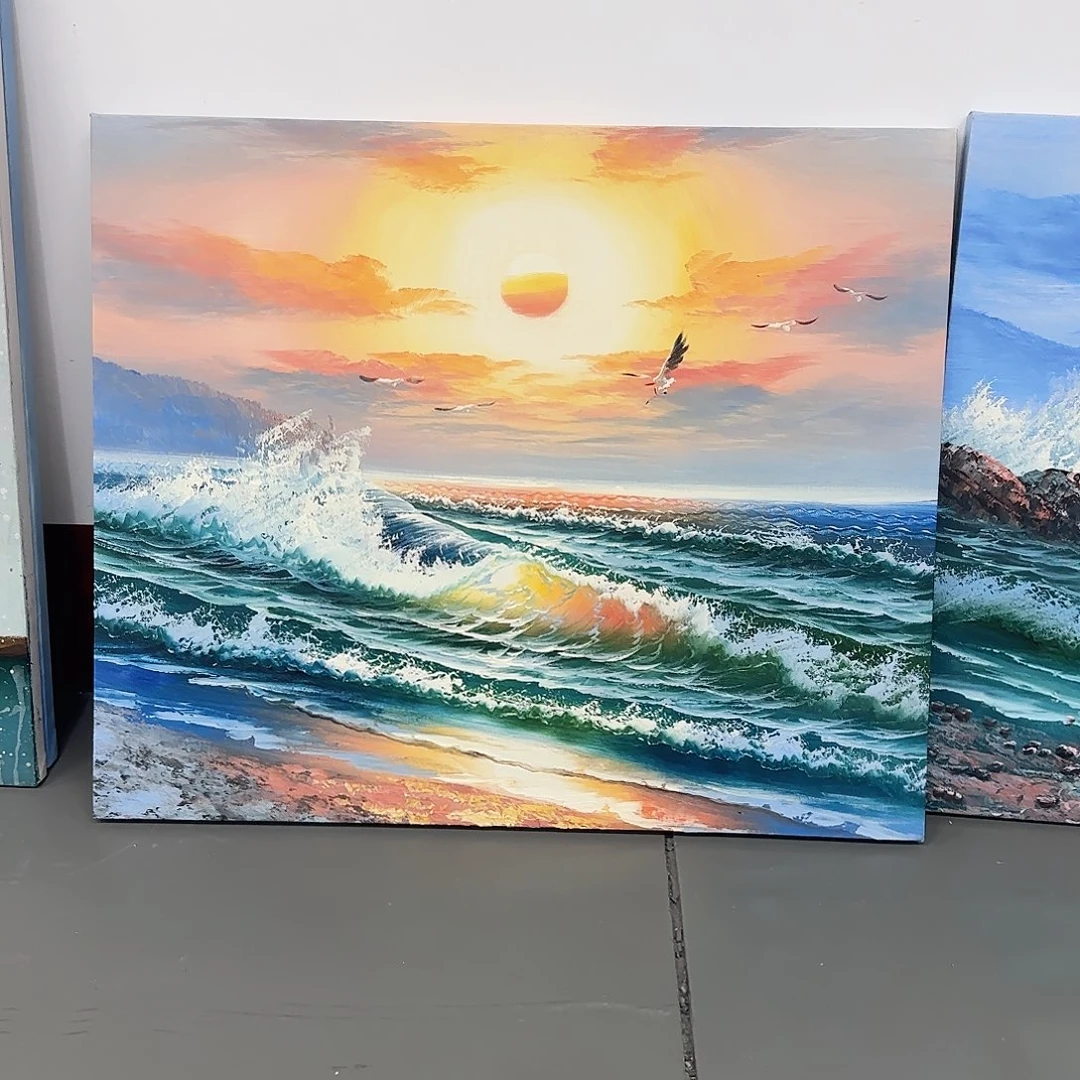 高端手绘艺术油画