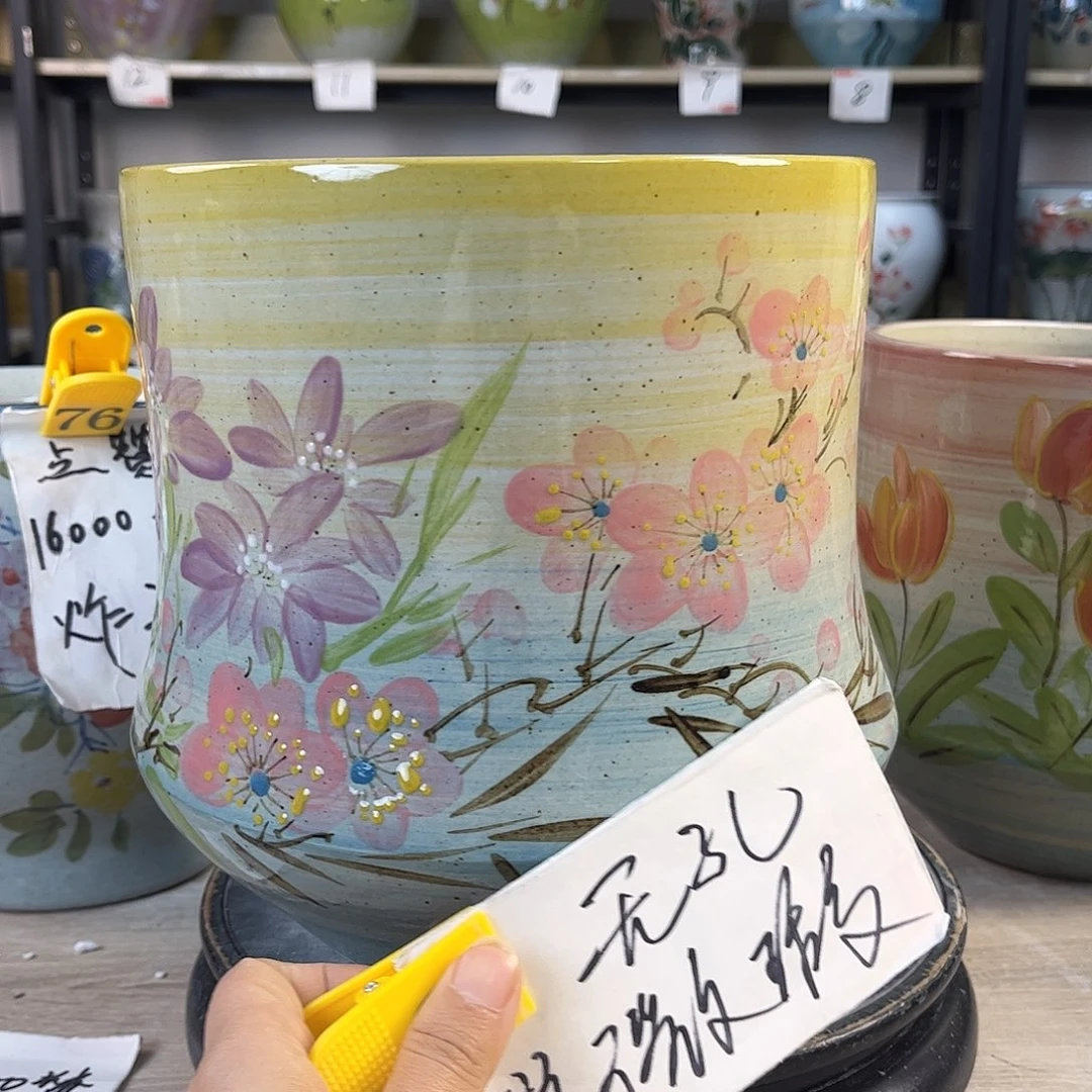 罐1xc景德镇陶瓷花盆