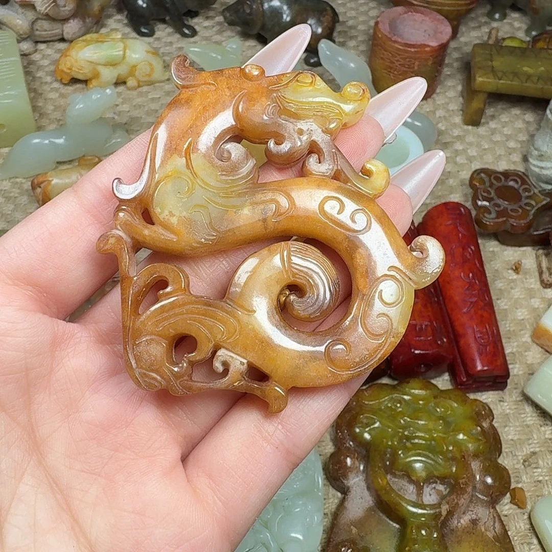 白玉菩提吊坠挂件