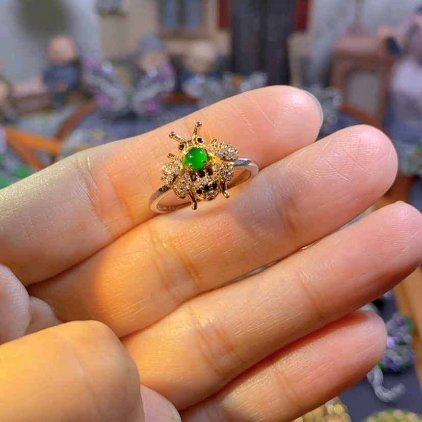 【闪购商品】银S925镶嵌挂件翡翠