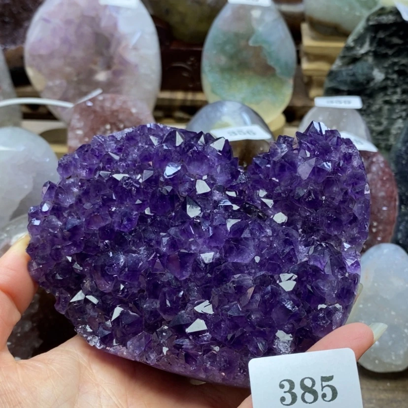 【闪购商品】未镶嵌大型摆件（非配饰）紫晶