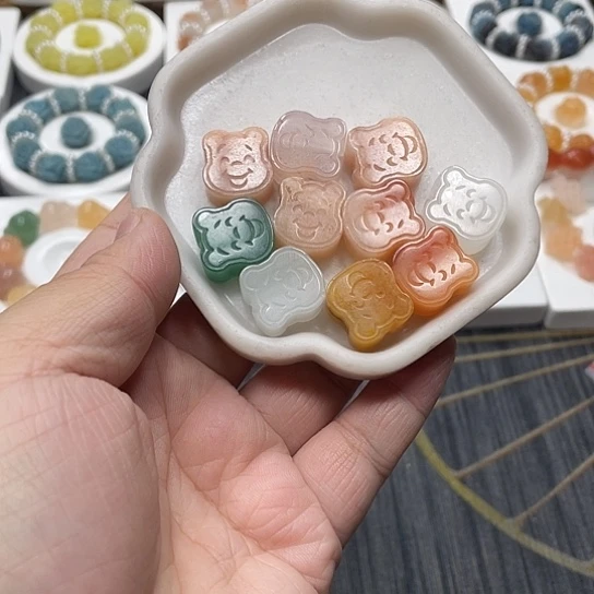 石英质玉（非洲翠）合金时尚大方气质优雅