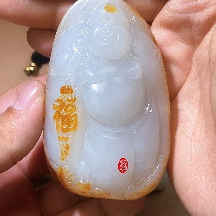 和田玉未镶嵌颈饰HX