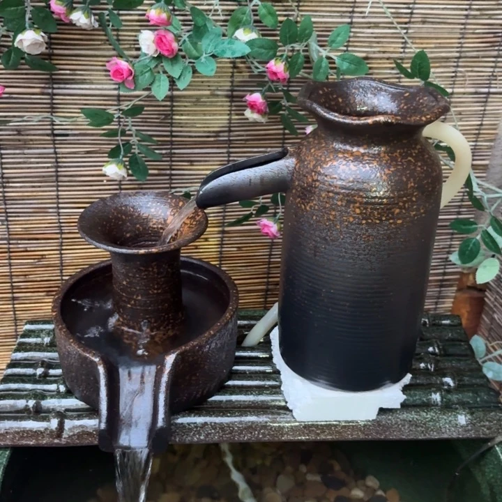 紫砂花盆口径13/27，12/17/18进水口1.5厘米