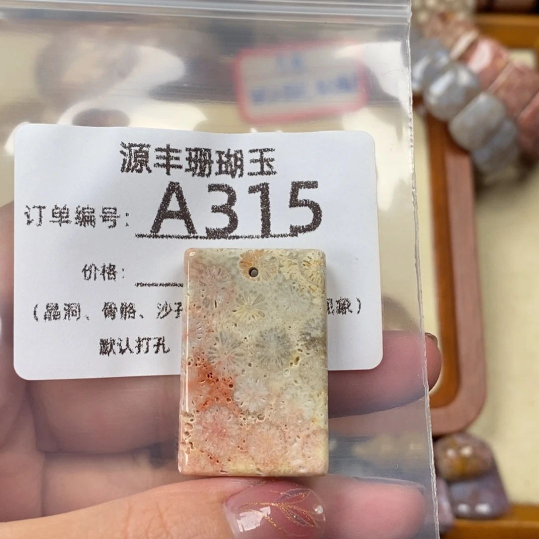 大***行硅化玉未镶嵌颈饰