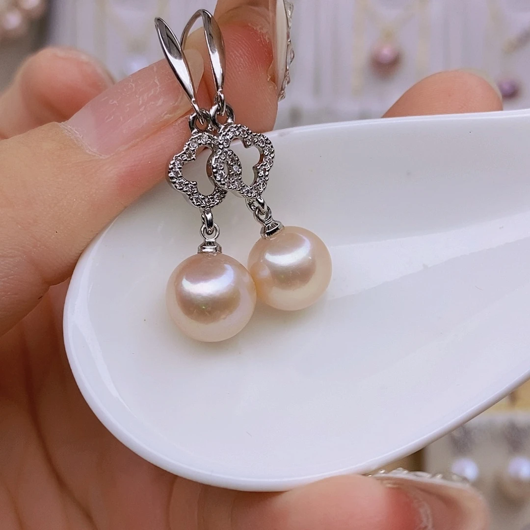 未镶嵌淡水珍珠耳饰