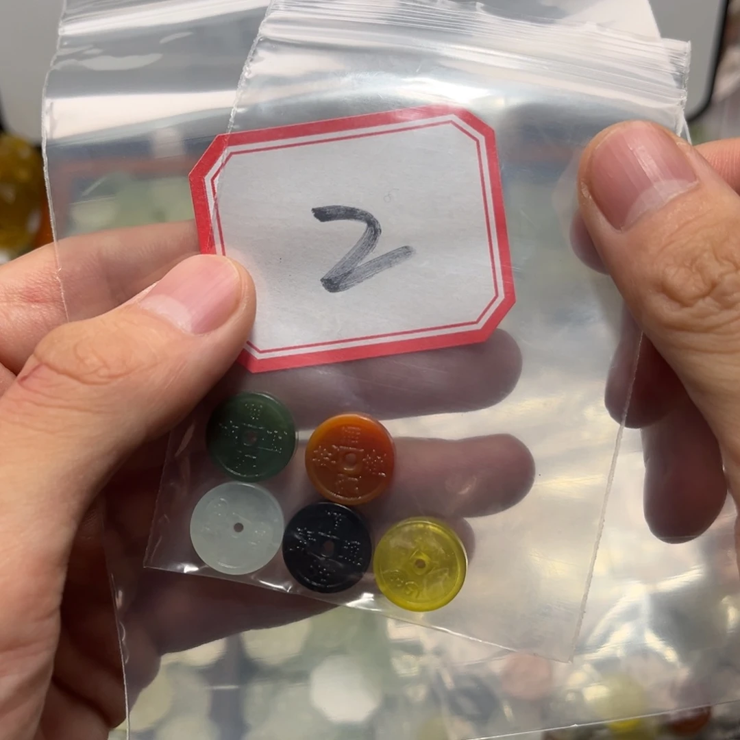 山***爱蛇纹石玉合金颈饰